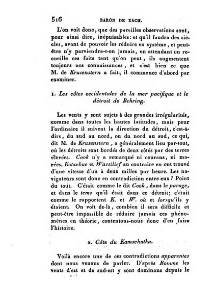 Correspondance astronomique, geographique, hydrographique et statistique du Baron de Zach