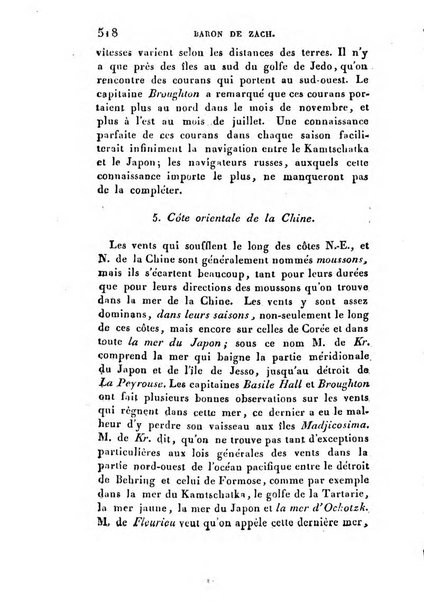 Correspondance astronomique, geographique, hydrographique et statistique du Baron de Zach