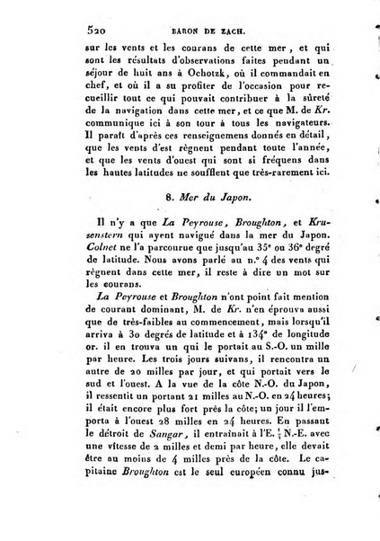 Correspondance astronomique, geographique, hydrographique et statistique du Baron de Zach