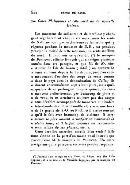 Correspondance astronomique, geographique, hydrographique et statistique du Baron de Zach