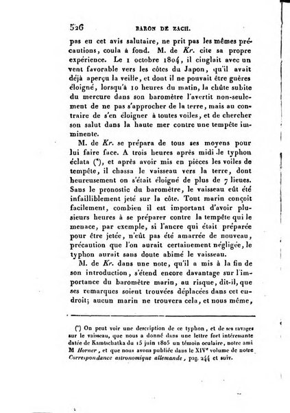 Correspondance astronomique, geographique, hydrographique et statistique du Baron de Zach