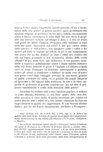 Classici e neolatini rivista filologica