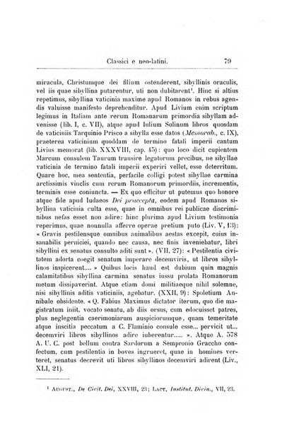 Classici e neolatini rivista filologica