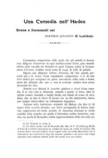 Classici e neolatini rivista filologica