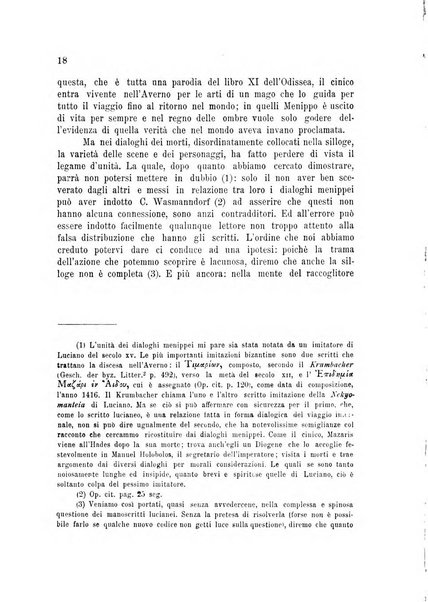 Classici e neolatini rivista filologica