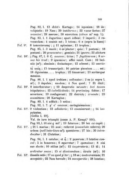 Classici e neolatini rivista filologica