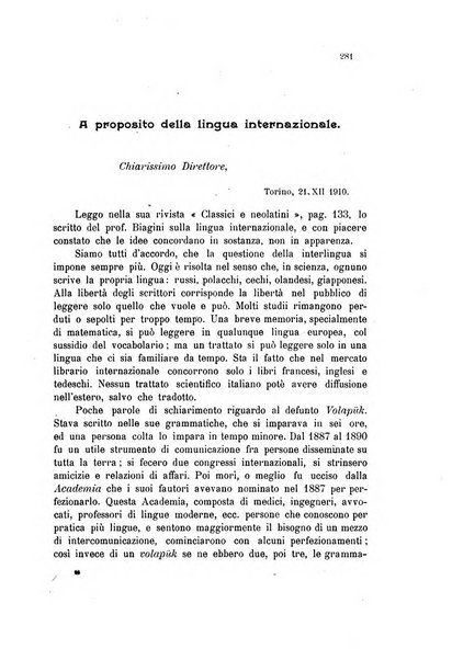 Classici e neolatini rivista filologica