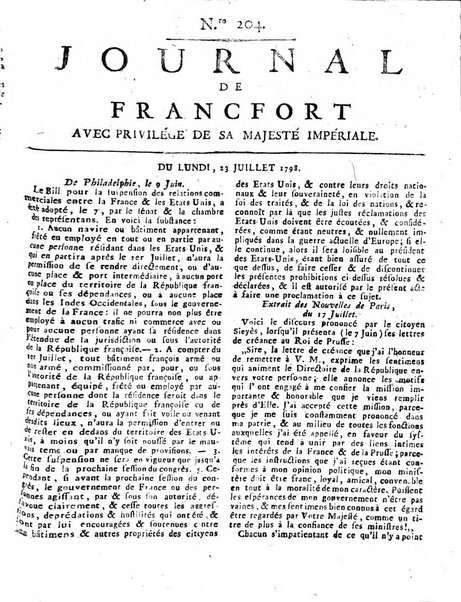 Journal de Francofort