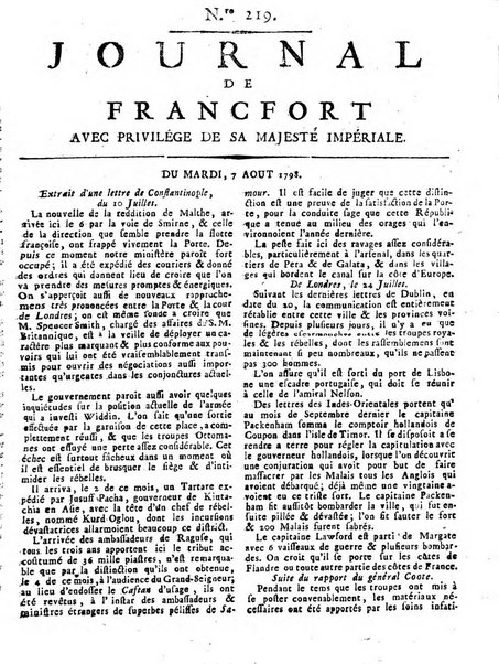 Journal de Francofort