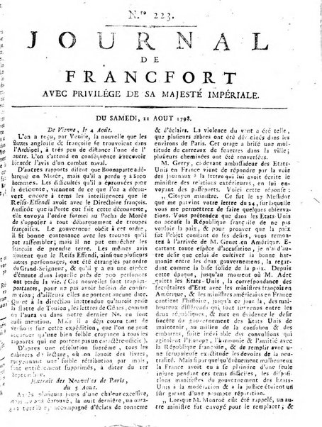 Journal de Francofort