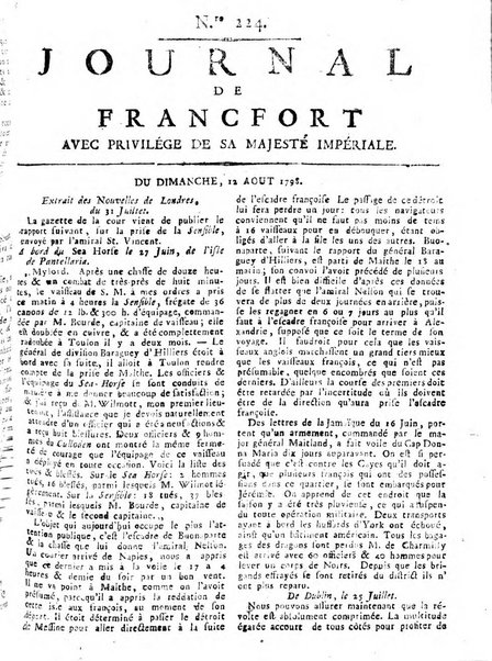 Journal de Francofort