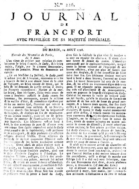 Journal de Francofort