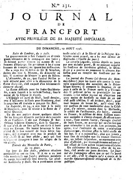 Journal de Francofort