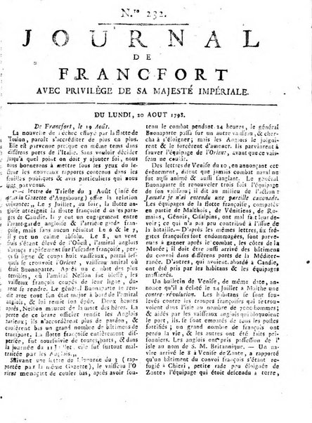 Journal de Francofort