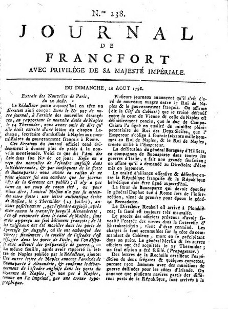 Journal de Francofort