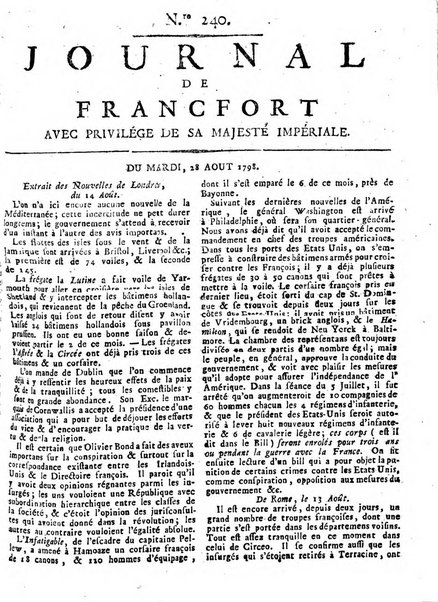 Journal de Francofort