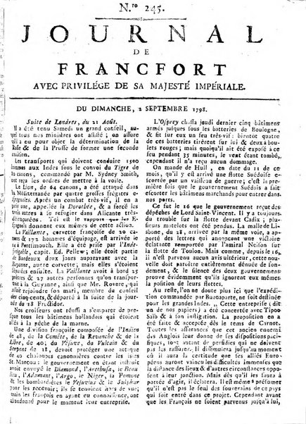 Journal de Francofort