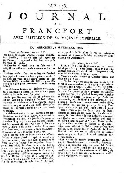 Journal de Francofort