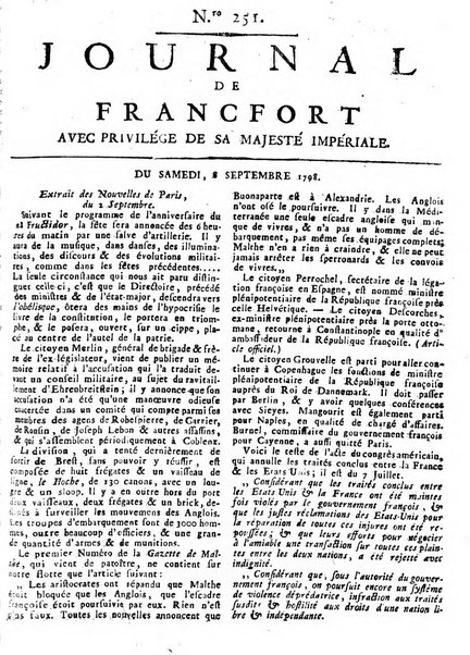 Journal de Francofort