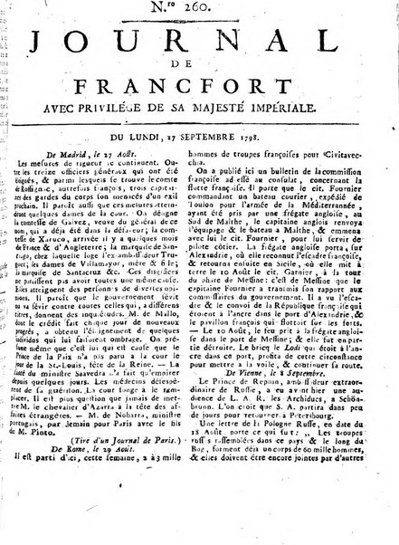 Journal de Francofort