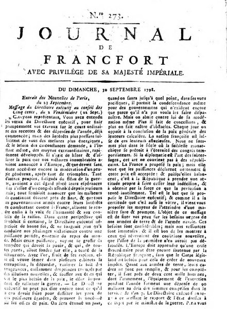 Journal de Francofort