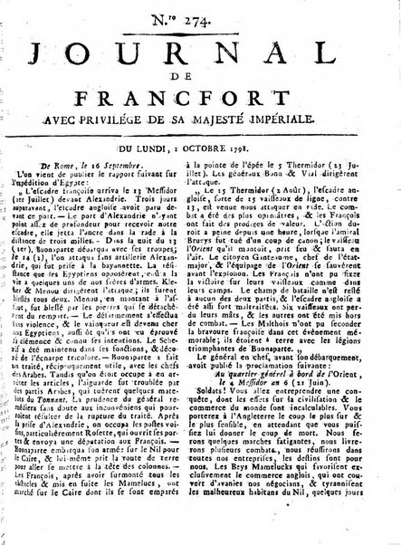 Journal de Francofort