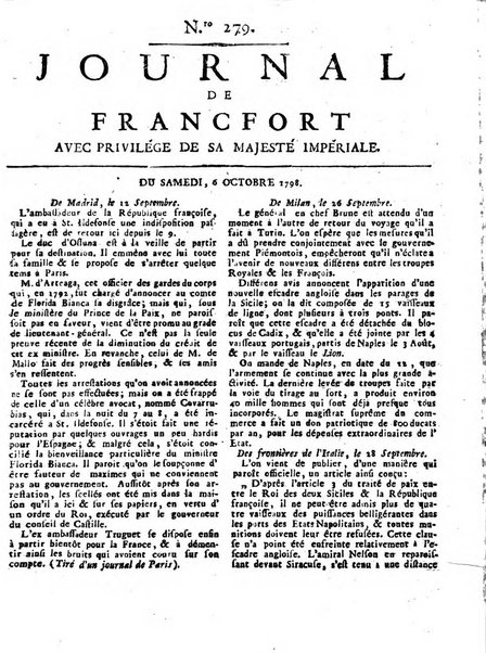 Journal de Francofort