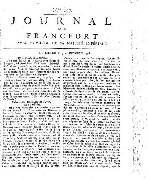 Journal de Francofort