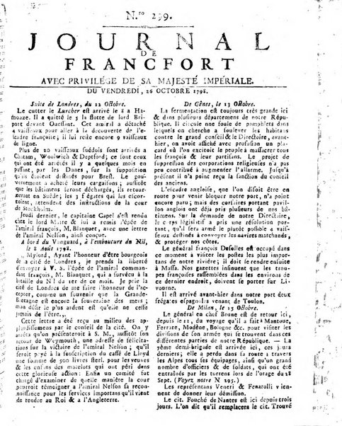 Journal de Francofort