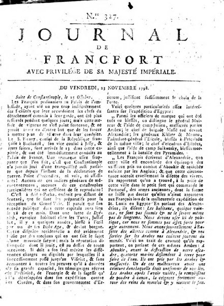 Journal de Francofort