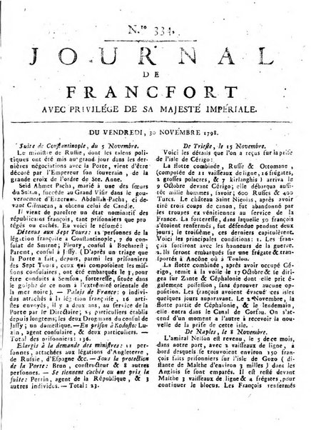 Journal de Francofort