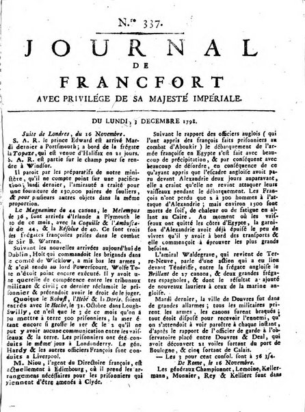 Journal de Francofort