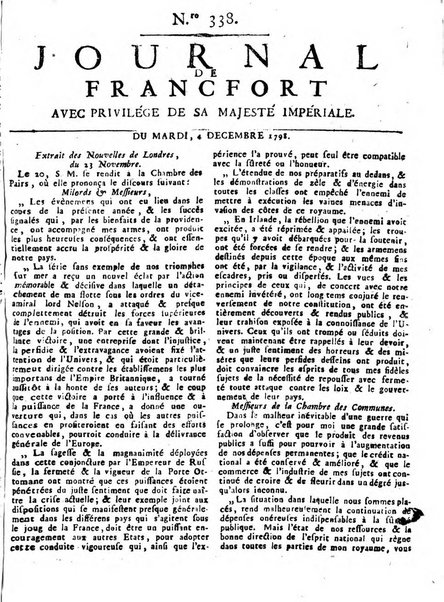 Journal de Francofort