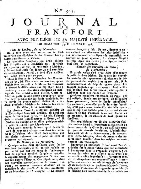 Journal de Francofort