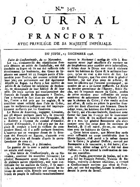 Journal de Francofort