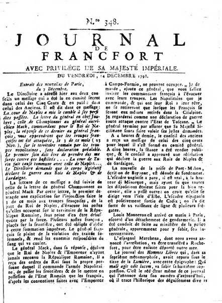 Journal de Francofort