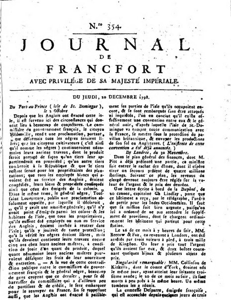 Journal de Francofort