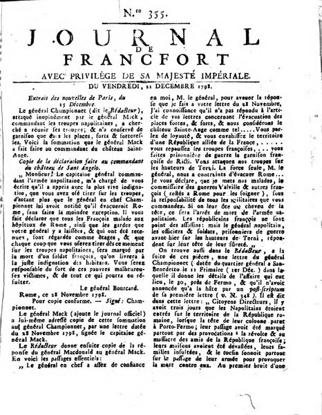 Journal de Francofort