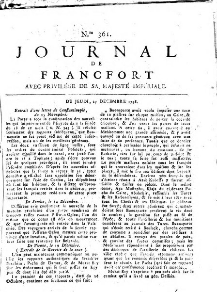 Journal de Francofort