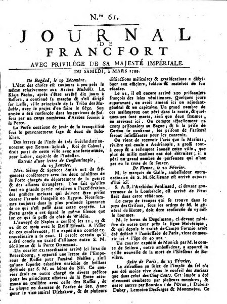 Journal de Francofort