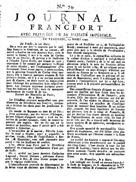 Journal de Francofort