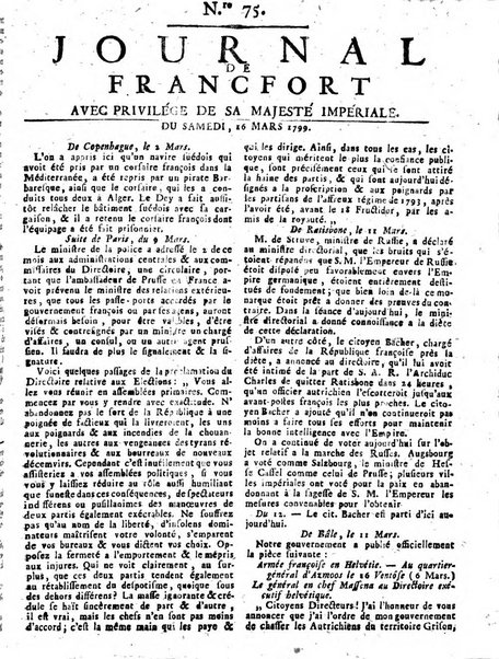 Journal de Francofort