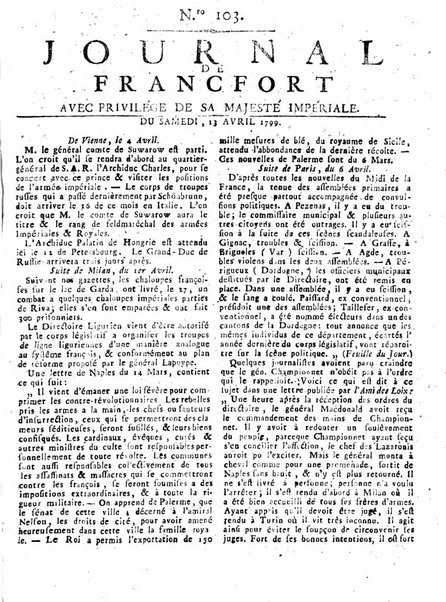 Journal de Francofort