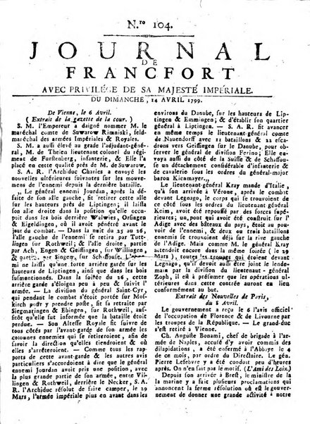 Journal de Francofort