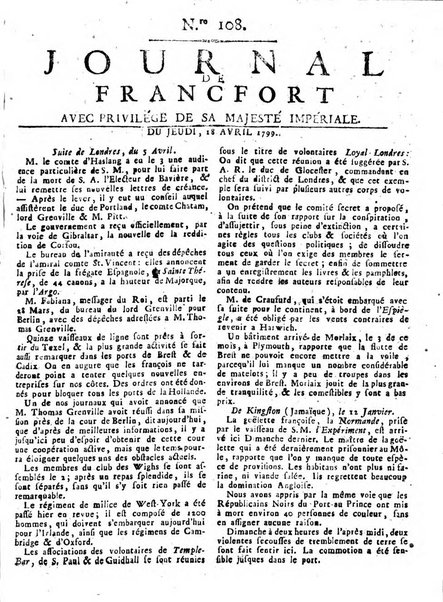 Journal de Francofort