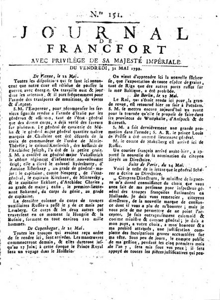 Journal de Francofort