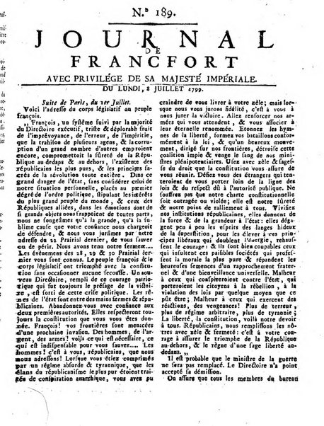 Journal de Francofort