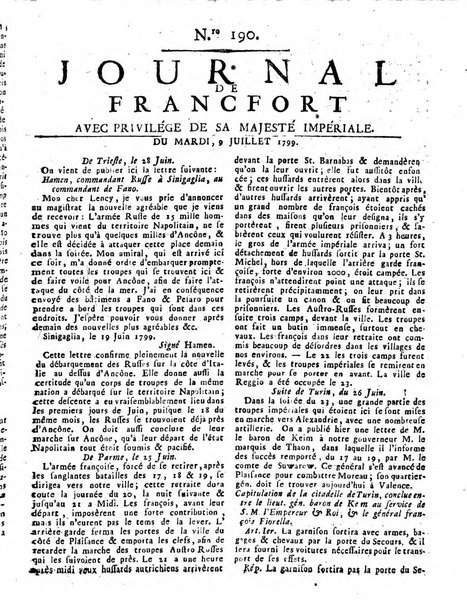 Journal de Francofort