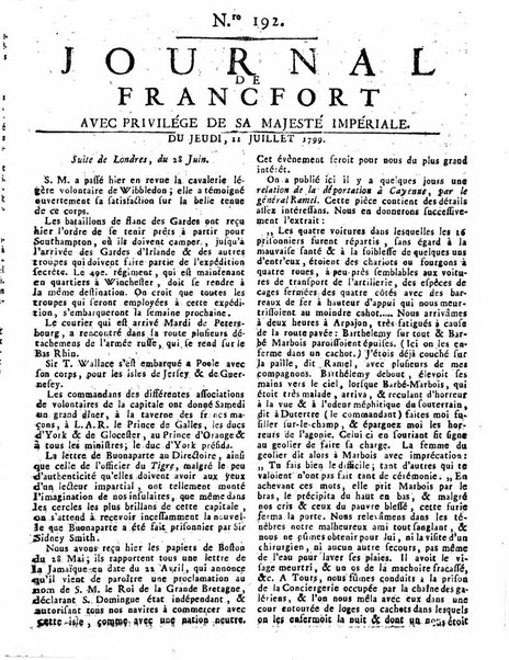 Journal de Francofort