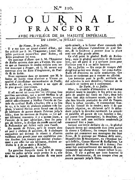 Journal de Francofort